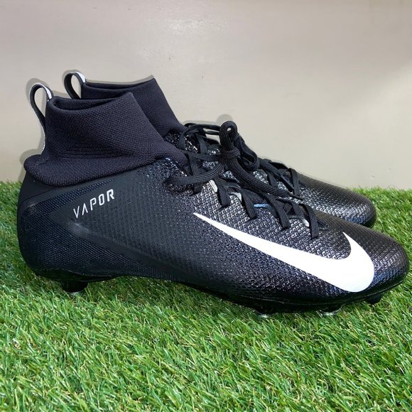 Nike Vapor Untouchable Pro 3 D Football Cleats Black AO3022-010 Men's NEW - Picture 4 of 12